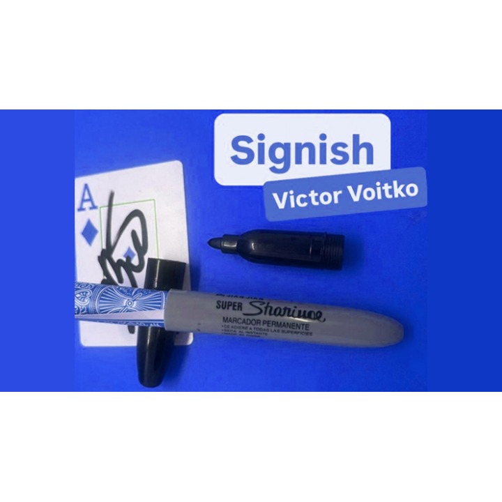 Signish by Victor Voitko (Blue)