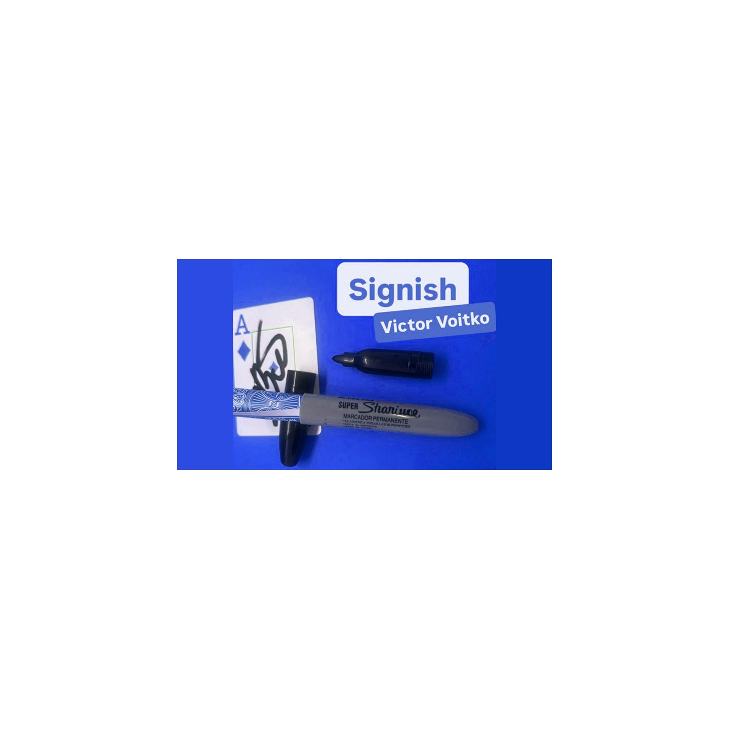 Signish by Victor Voitko (Blue)