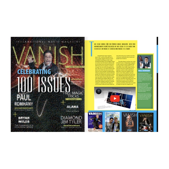 VANISH MAGIC MAGAZINE 100 ebook DOWNLOAD