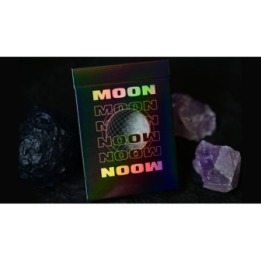Moon (Black Holo) Playing Cards