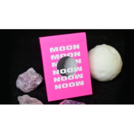 Moon (Pink) Playing Cards