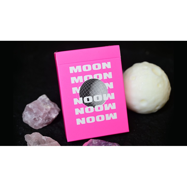 Moon (Pink) Playing Cards