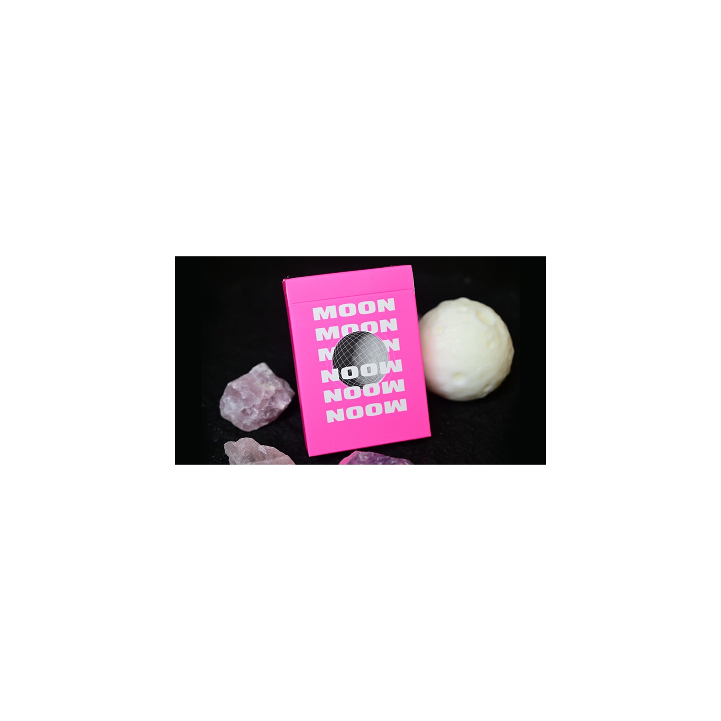 Moon (Pink) Playing Cards