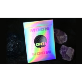 Moon (White Holo) Playing Cards