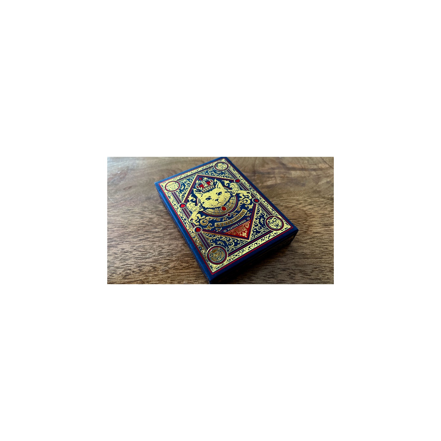 Neko Royal Blue Playing Cards
