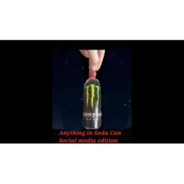 Anything in Soda Can by Zack Fossey video DOWNLOAD