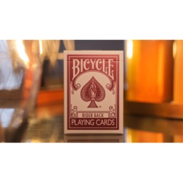 Bicycle Metallic Ruby Playing Cards