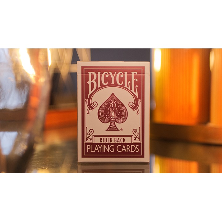 Bicycle Metallic Ruby Playing Cards