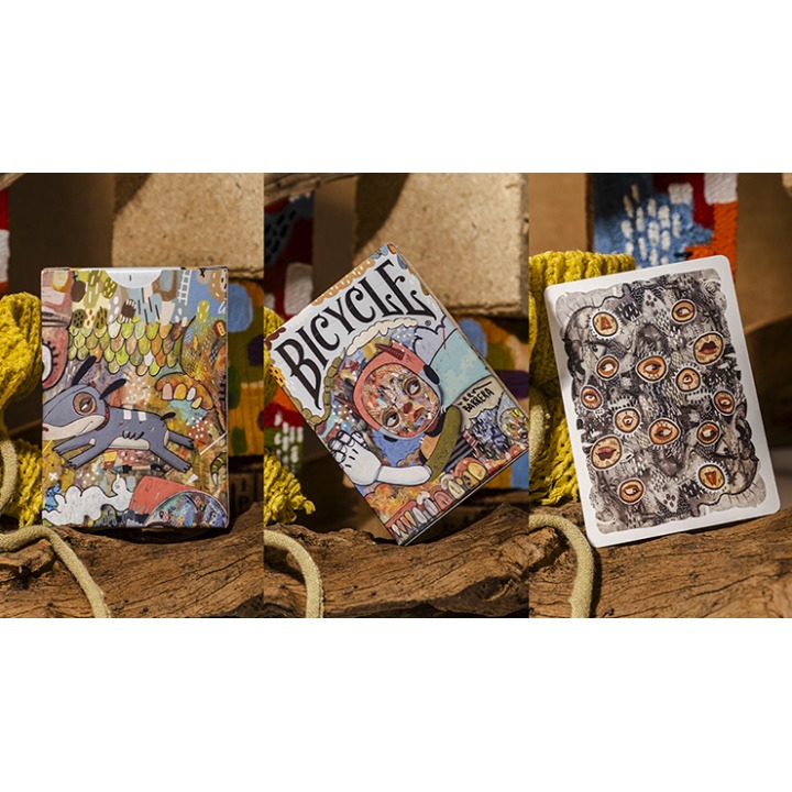 Bicycle Reen Barrera Muscle Land Playing Cards