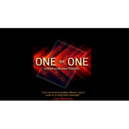 One by One (blue) by Mickaël Chatelain