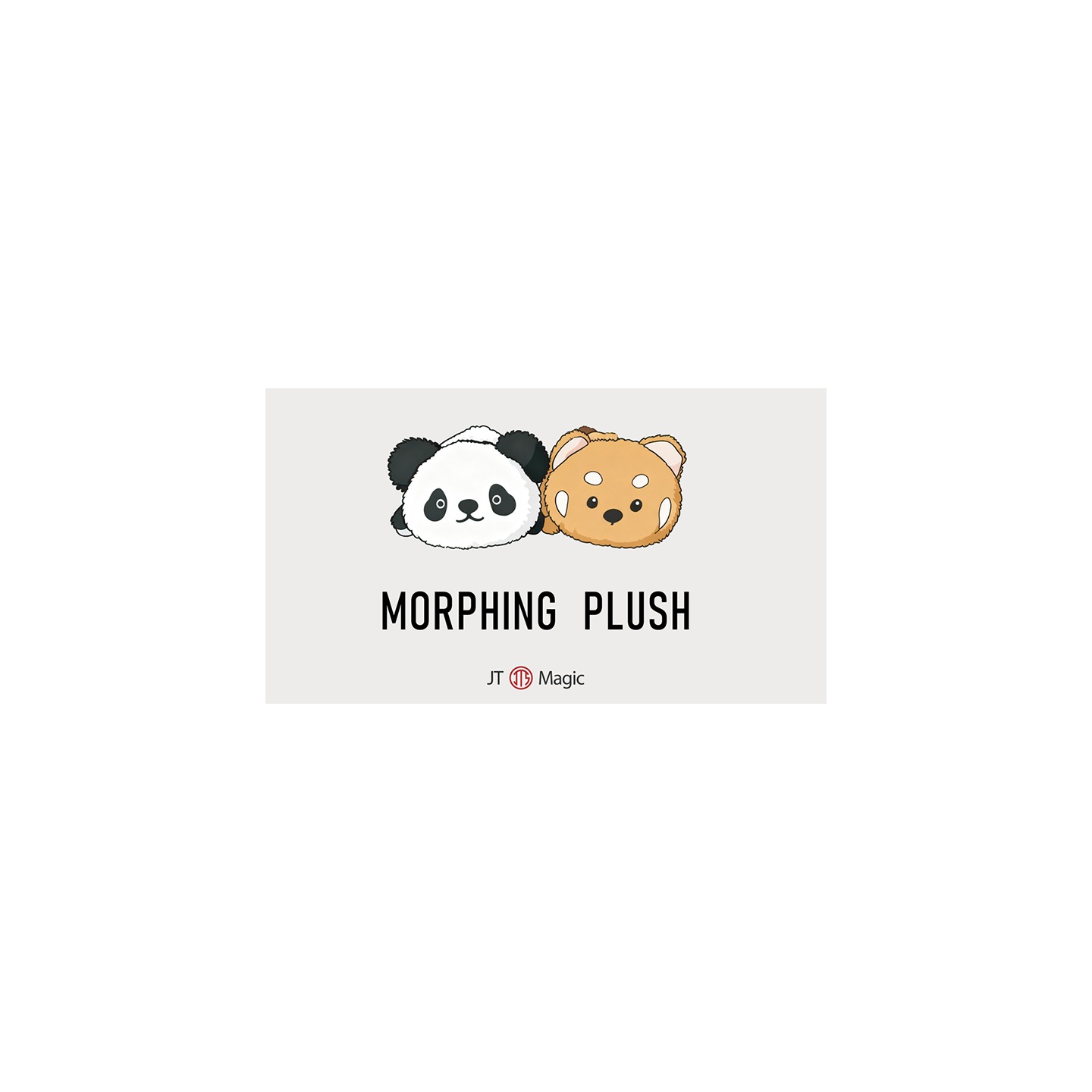 Morphing Plush (Panda to Raccoon) by Jackie Zhao and JT Magic