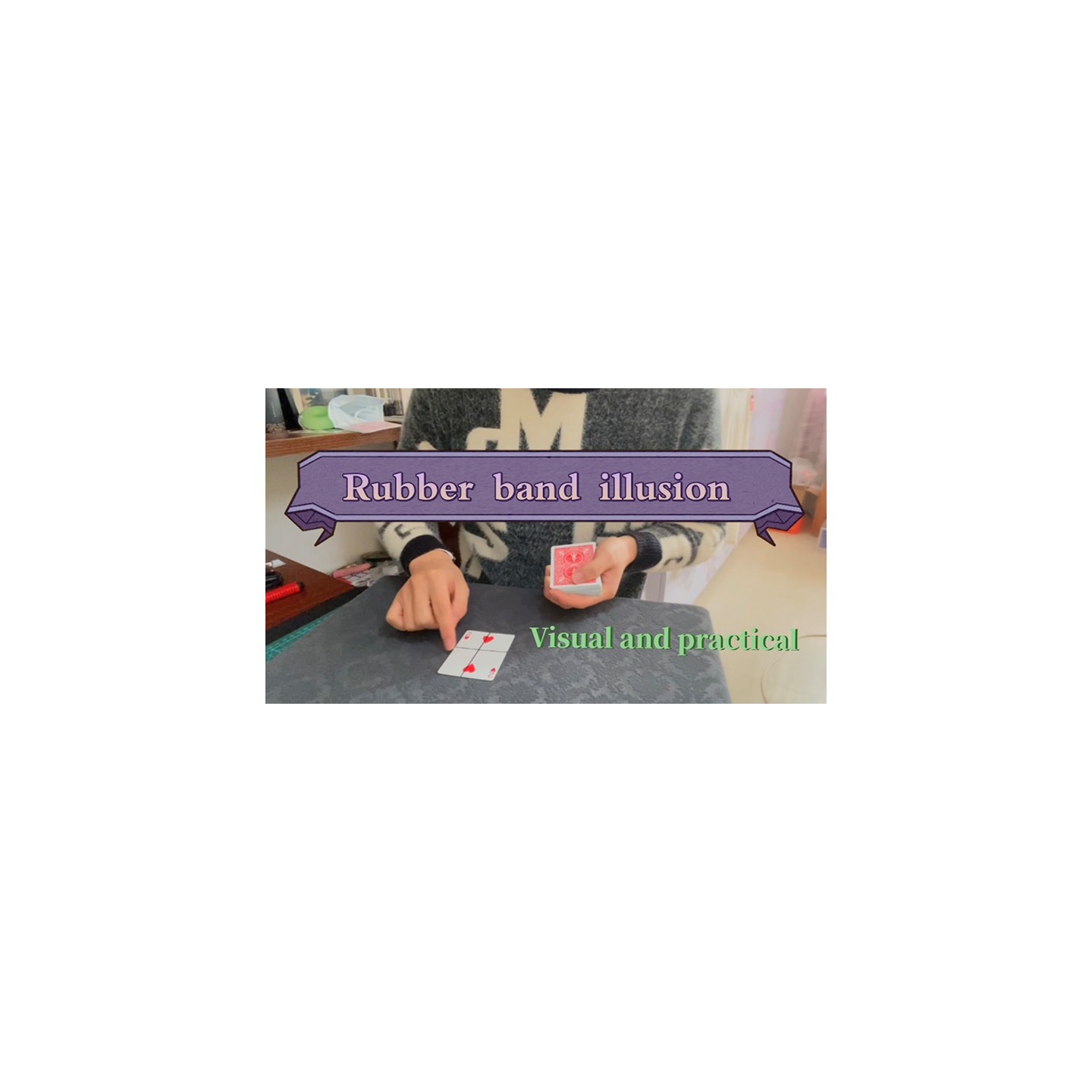 Rubber Band Illusion by Dingding video DOWNLOAD