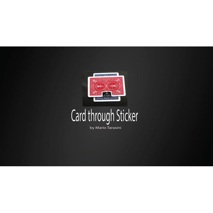 Card through Sticker by Mario Tarasini video DOWNLOAD