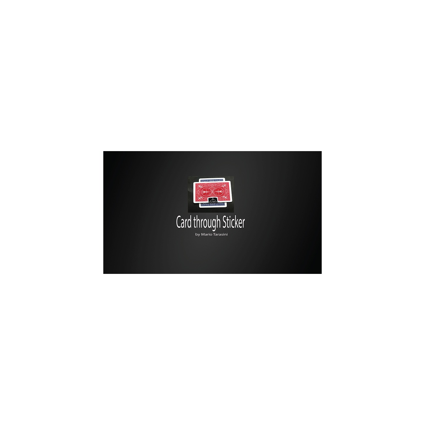 Card through Sticker by Mario Tarasini video DOWNLOAD