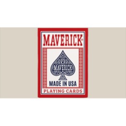 Maverick Made in the USA (Red) Playing Cards