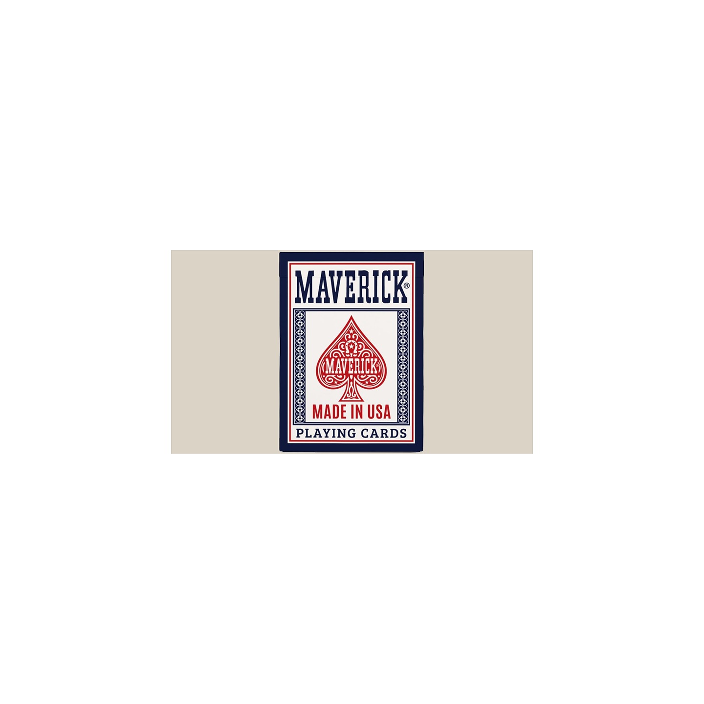 Maverick Made in the USA (Blue) Playing Cards