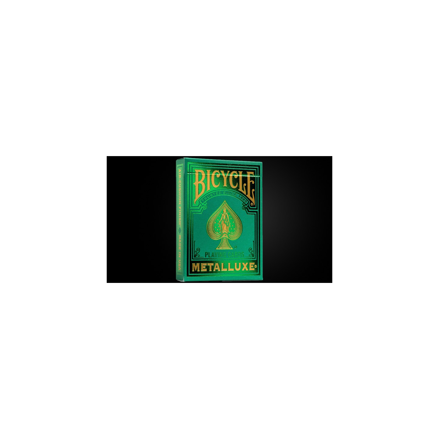 Bicycle Metalluxe Green Playing Cards by US Playing Card Co.