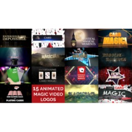 15 Magic Video Logos for Magicians by Wolfgang Riebe mixed media DOWNLOAD