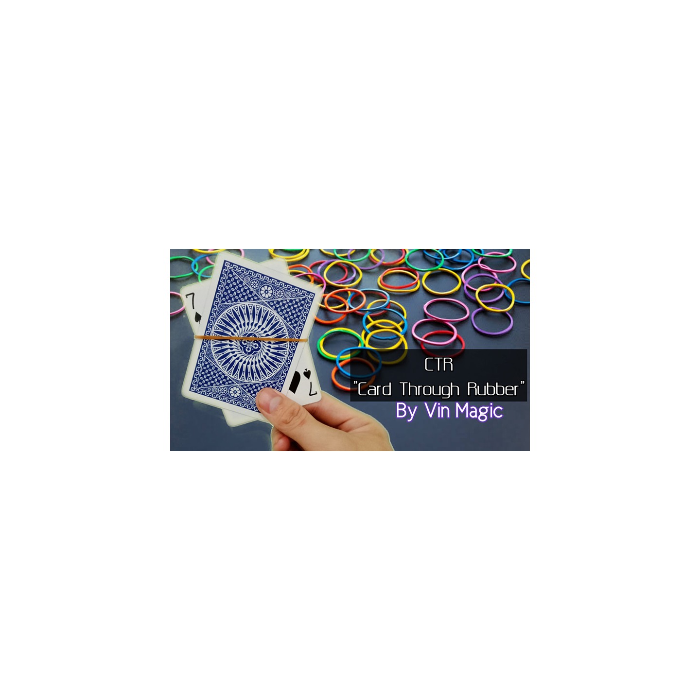CTR (Card Through Rubber) by Vin Magic video DOWNLOAD