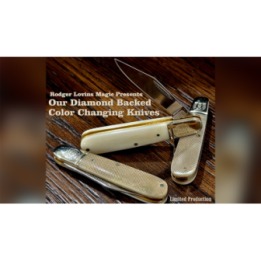 Diamond Back Knife Set by Rodger Lovins
