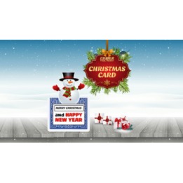Christmas Card by Esya G mixed media DOWNLOAD
