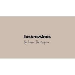 INSTRUCTIONS by Zazza The Magician video DOWNLOAD