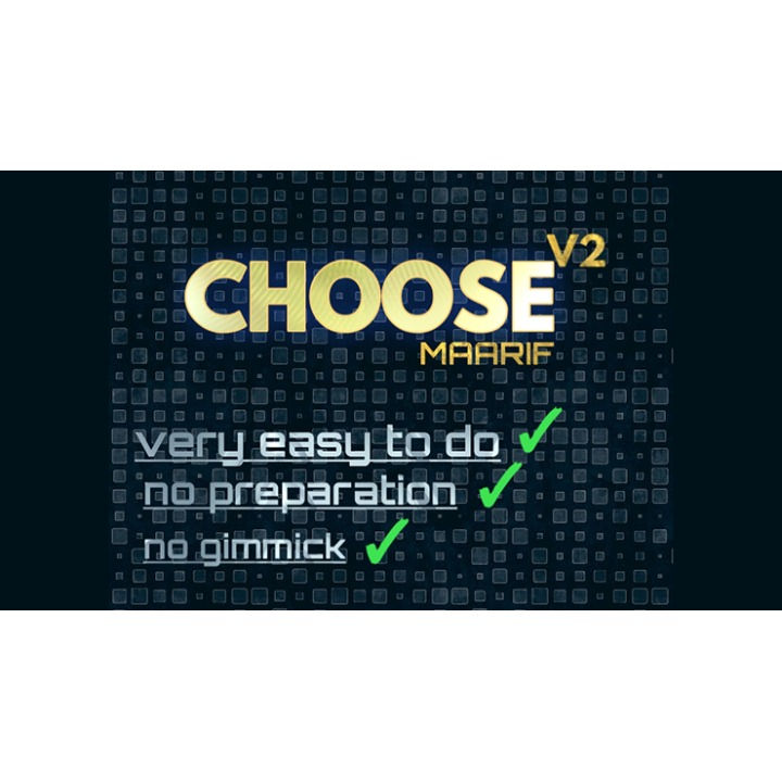 Choose V2 by Maarif video DOWNLOAD