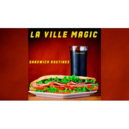 Sandwich Routines by Lars La Ville - La Ville Magic Mixed Media DOWNLOAD