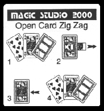 OPEN CARD ZIG-ZAG