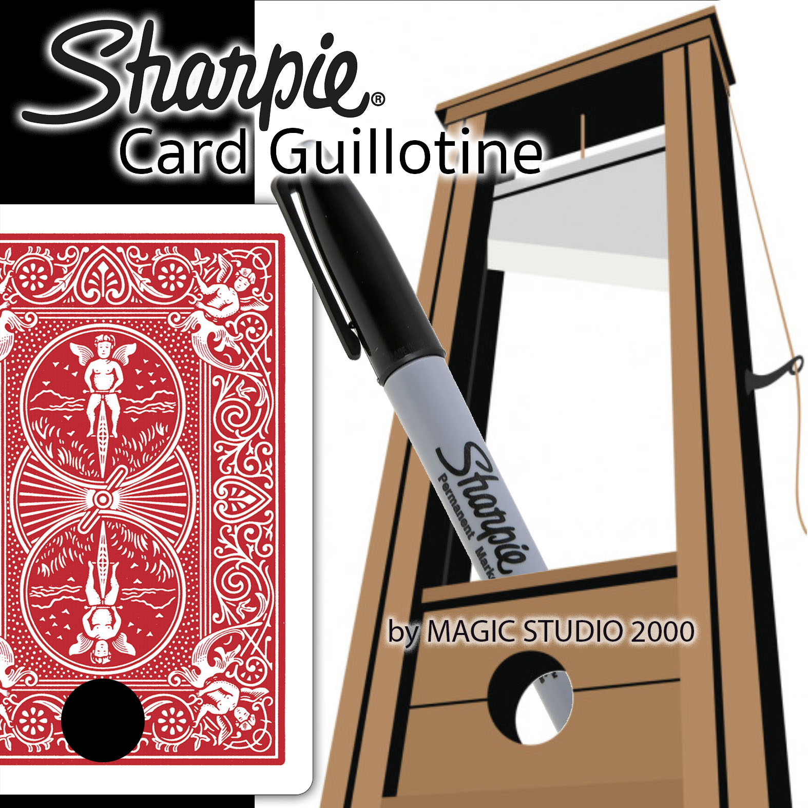 SHARPIE CARD GUILLOTINE