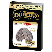 Flipper coin Pro Flip Quarter dollar (D0105) by Tango