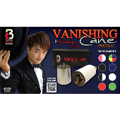 Vanishing Metal Cane (Black) by Handsome Criss and Taiwan Ben Magic - Trick