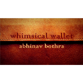 Whimsical Wallet by Abhinav Bothra - Video DOWNLOAD