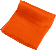 Silk 6 inch (Orange) Magic by Gosh - Trick