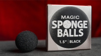 Magic Sponge Balls 50PK BLACK 1.5