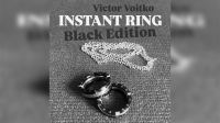 Instant Ring (silver/black, Size 10) by Viktor Voitko