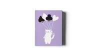 Diary of Kitten and Puppy - Kitten Purple Edition Playing Cards