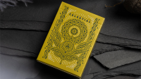 Celestial Valor Playing Cards by Giovanni Meroni(greenish yellow)
