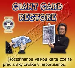 GIANT CARD RESTORE + DVD