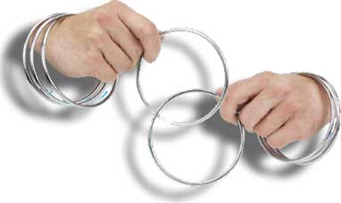 LINKING RINGS MINI - MALÉ ČÍNSKÉ KRUHY