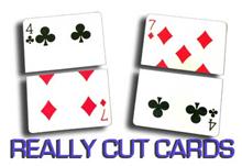 REALLY CUT CARDS