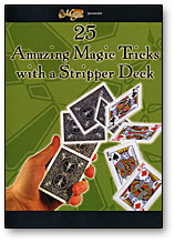 25 AMAZING TRICKS WITH A STRIPPER DECK - DVD
