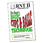 Basic Cups & Balls Technique book - Ron Bauer