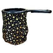 Change Bag Stars (Black/Gold Stars/Black Rim) by Bazar de Magia - Trick