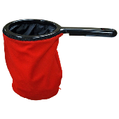 Change Bag Velvet with Zipper (Red) by Bazar de Magia - Trick