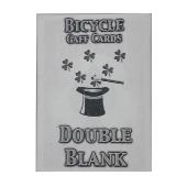 Double Blank Bicycle Cards (Blue Box)