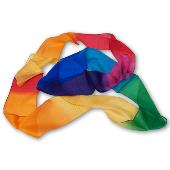 Multicolor Silk Streamer 4 inch by 9 feet from Magic by Gosh - Trick