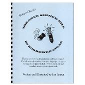 Miracle Signed Bill In A Borrowed Cigar by Robert Olson - Book