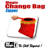 Magic Change Bag (Zipper)- by Mr. Magic
