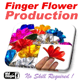 Finger Flower Production (Set of 16) by Mr. Magic - Trick